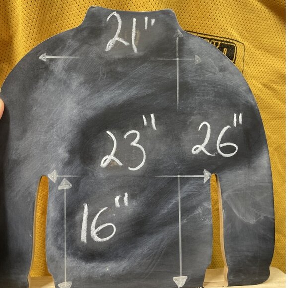 Bauer rare HOCKEY JERSEY Yellow CAVANAGH'S DEVELOPMENTAL HOCKEY PROGRAM Size XL - Picture 7 of 9